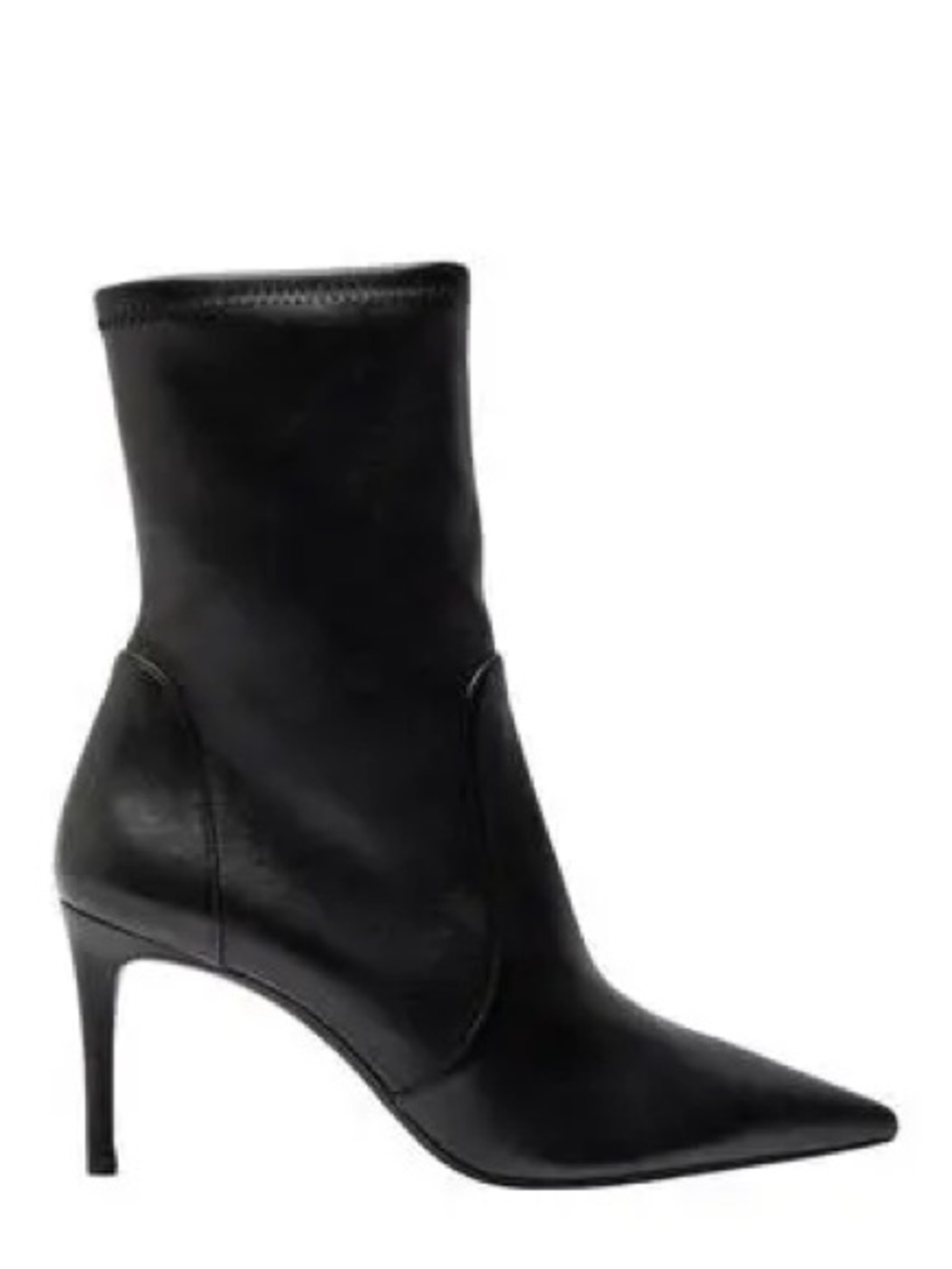 Stuart Weitzman Power 75mm Pointed-Toe Leather Ankle Boots